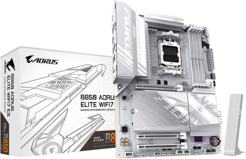 Mother Gigabyte (Am5) B850 A Elite Wf7 Ice