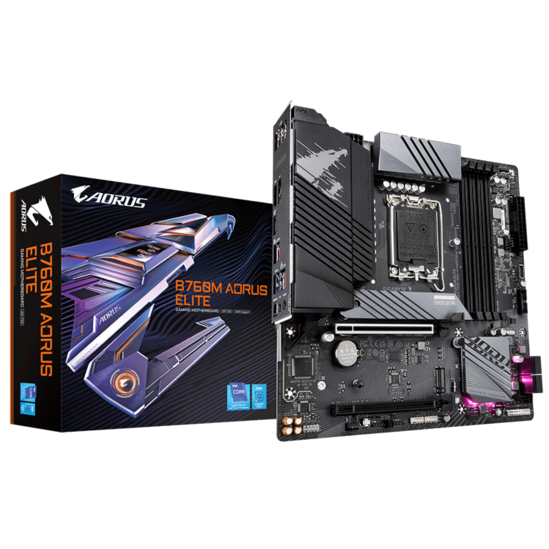 Mother Gigabyte (Lga1700) B760M Aorus Elite