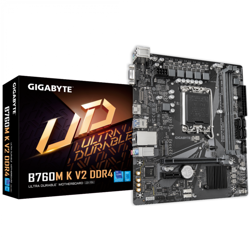 Mother Gigabyte (Lga1700) B760M K V2 Ddr4