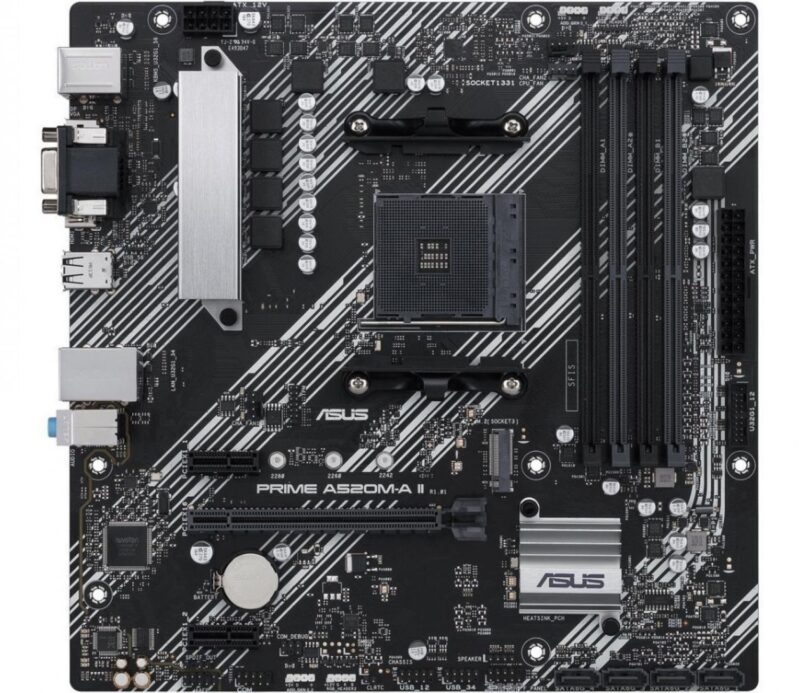 Mother Asus (Am4) Prime A520M-A Ii - Imagen 3