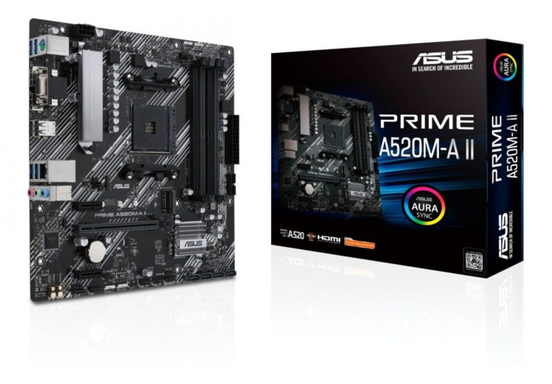 Mother Asus (Am4) Prime A520M-A Ii - Imagen 2