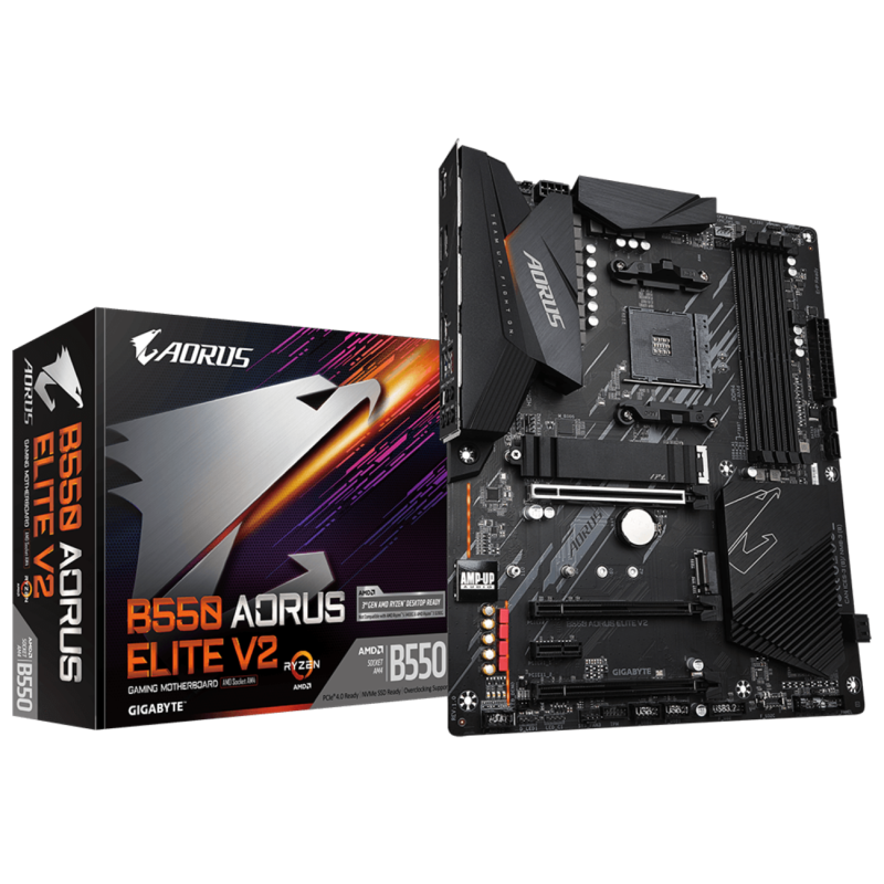 Mother Gigabyte (Am4) B550 Aorus Elite V2 - Imagen 2