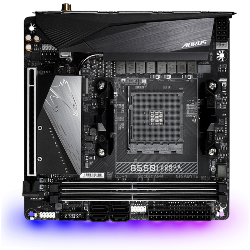 Mother Gigabyte (Am4) B550I Aorus Pro Ax - Imagen 4