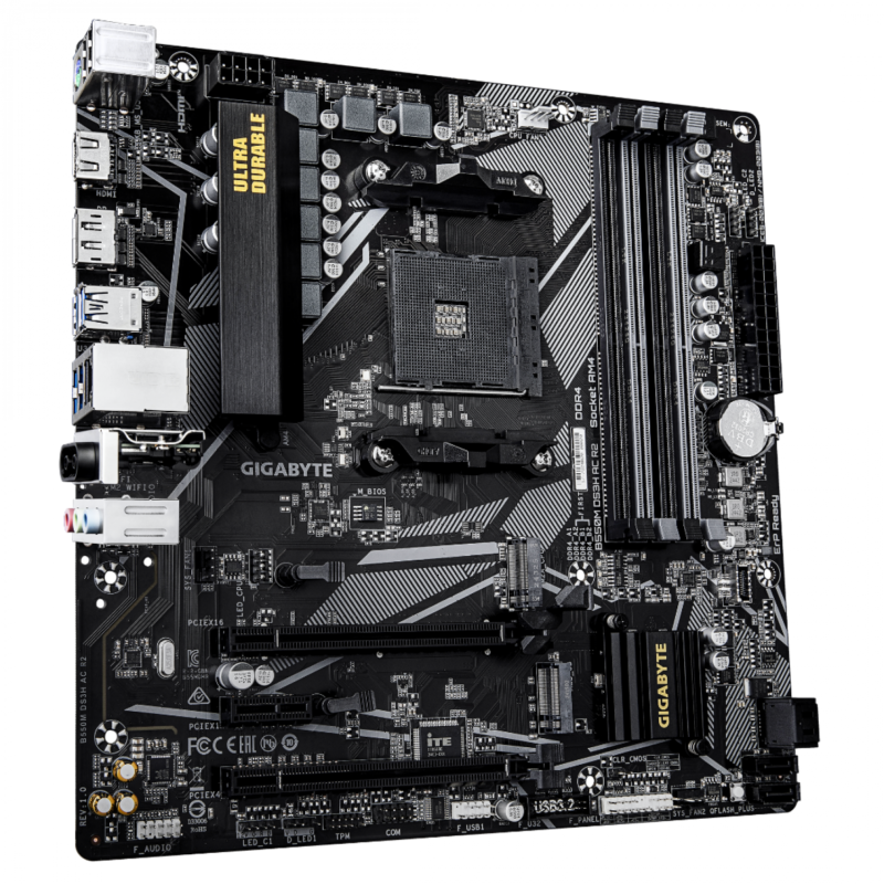 Mother Gigabyte (Am4) B550M Ds3H Ac R2 - Imagen 3