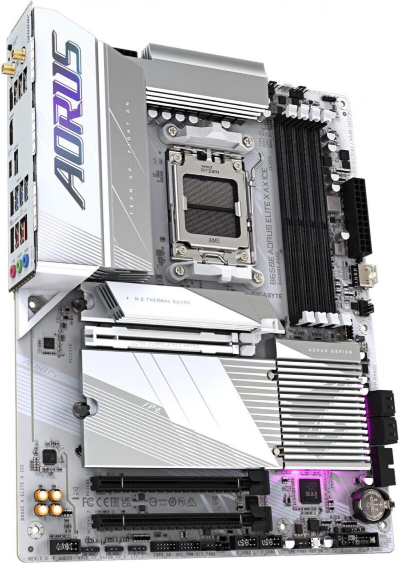 Mother Gigabyte (Am5) B650E A Elite X Ice - Imagen 4