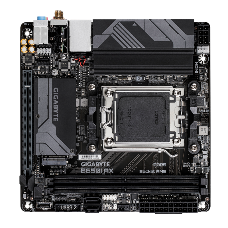 Mother Gigabyte (Am5) B650I Ax - Imagen 5