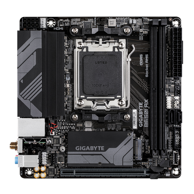 Mother Gigabyte (Am5) B650I Ax - Imagen 4