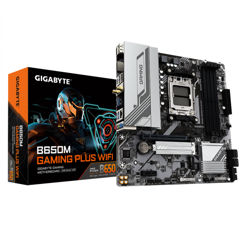 Mother Gigabyte (Am5) B650M Gaming Plus Wf - Imagen 2