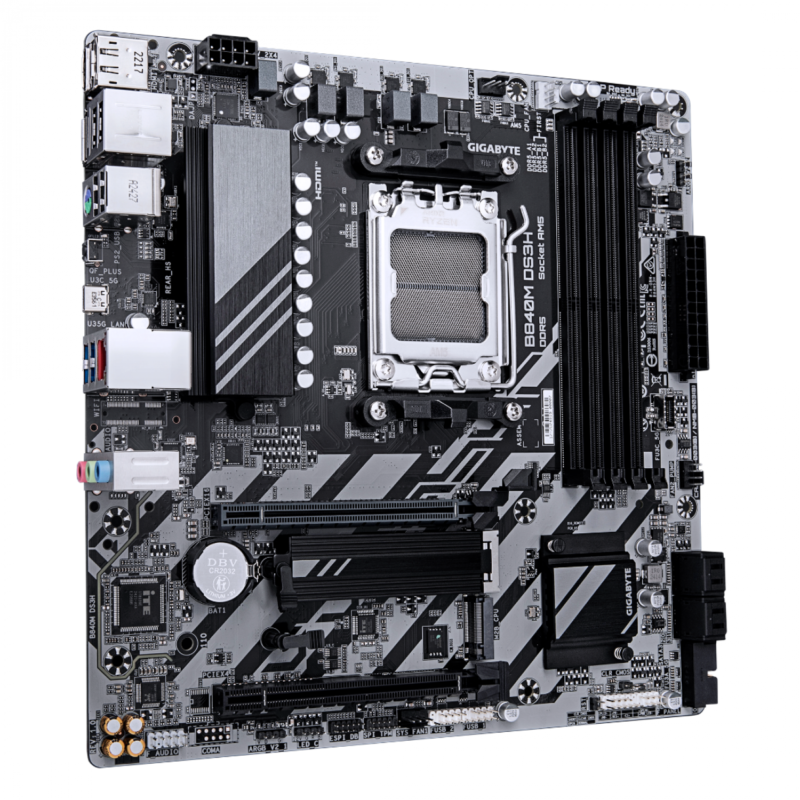 Mother Gigabyte (Am5) B840M Ds3H - Imagen 3