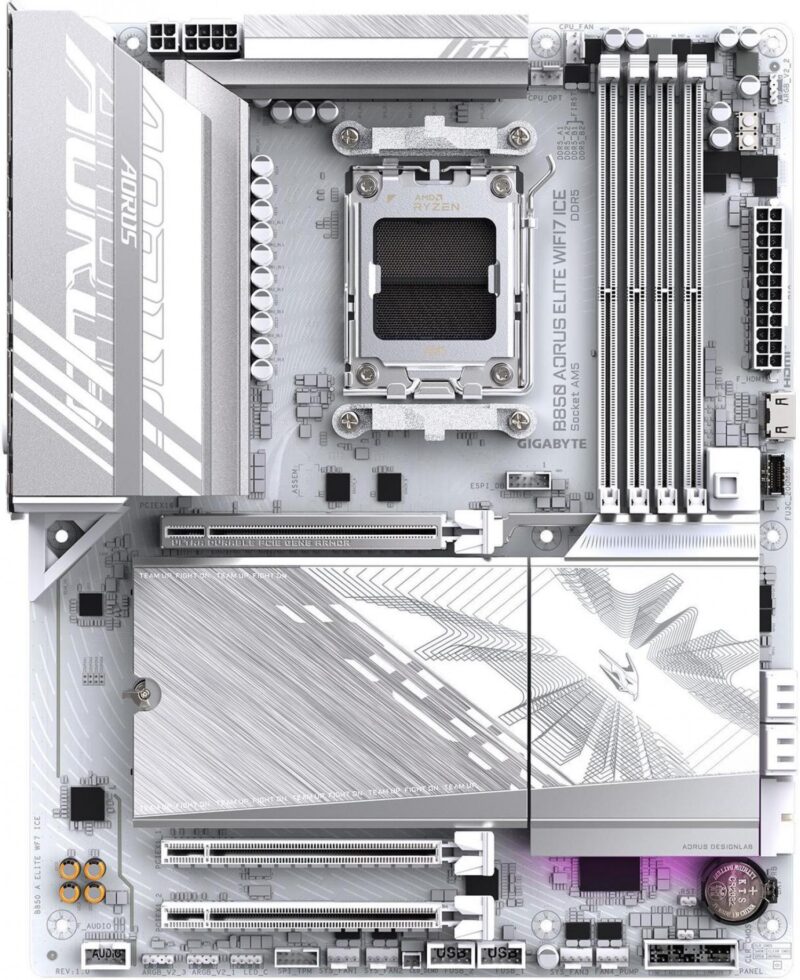 Mother Gigabyte (Am5) B850 A Elite Wf7 Ice - Imagen 5