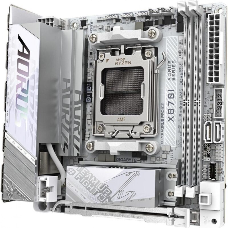 Mother Gigabyte (Am5) X870I Aorus Pro Ice - Imagen 3