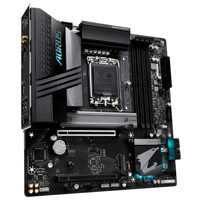 Mother Gigabyte (Lga1700) B760M Aorus Pro Ax - Imagen 3