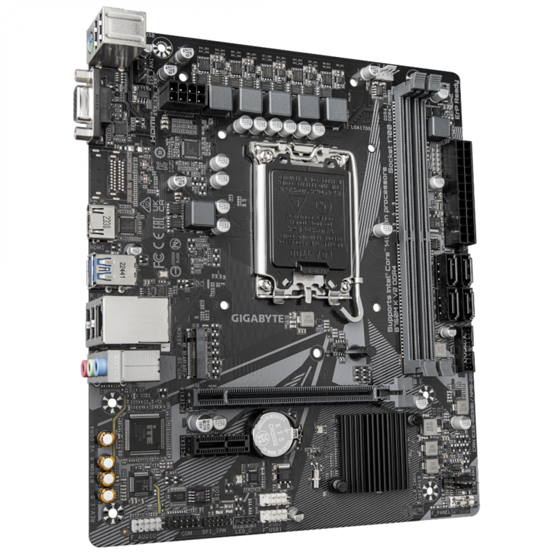 Mother Gigabyte (Lga1700) B760M K V2 Ddr4 - Imagen 3
