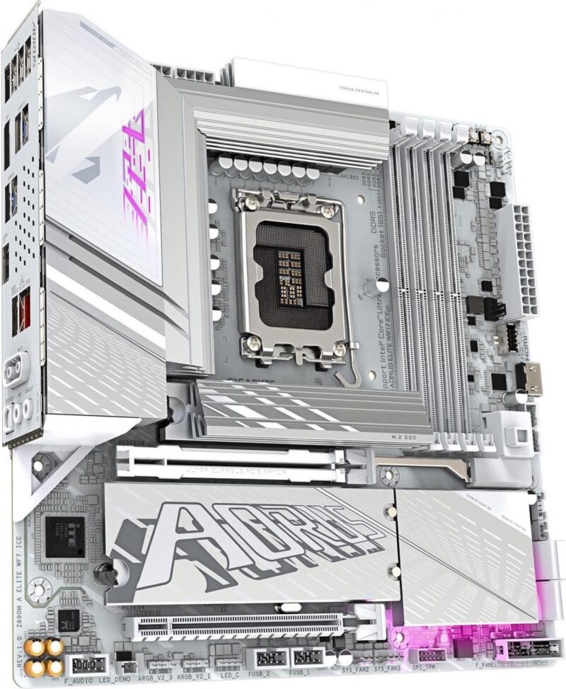 Mother Gigabyte (Lga1851) Z890M A Elite Wf7 Ice - Imagen 4