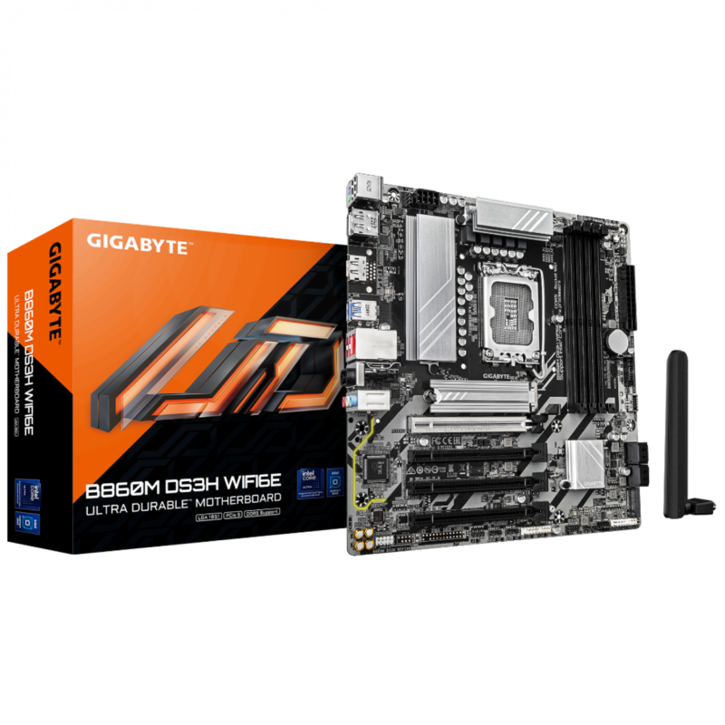 Mother Gigabyte (Lga 1851) B860M Ds3H Wifi6E - Imagen 2