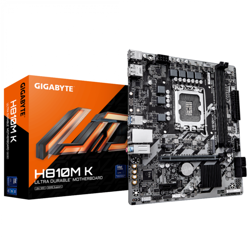 Mother Gigabyte (Lga 1851) H810M K - Imagen 2