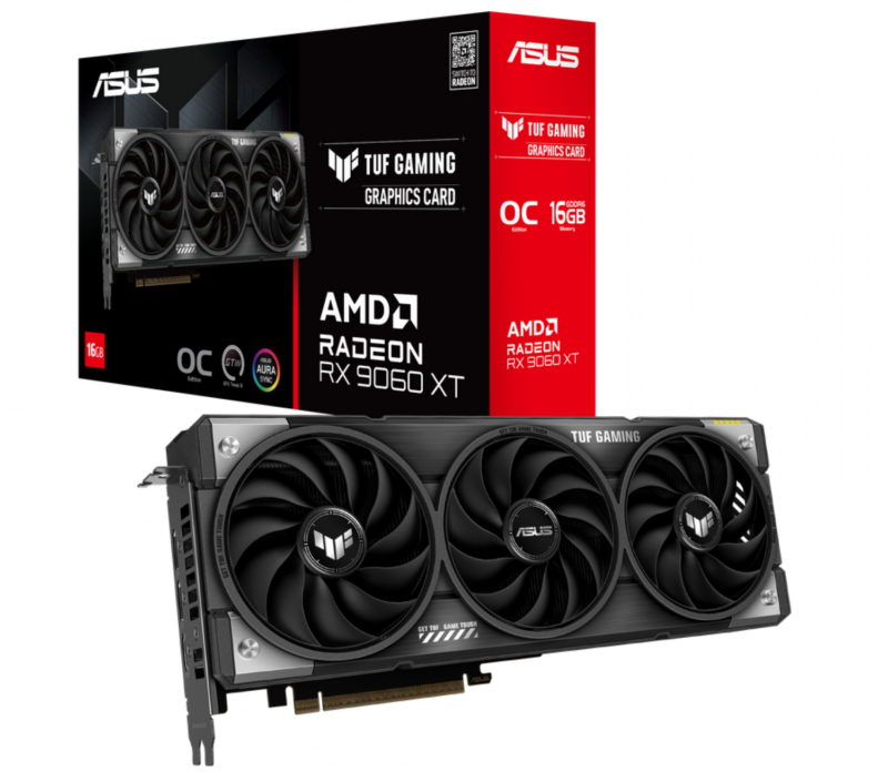 Placa De Video Asus Tuf Rx 9060Xt Oc 16Gb Gaming - Imagen 2