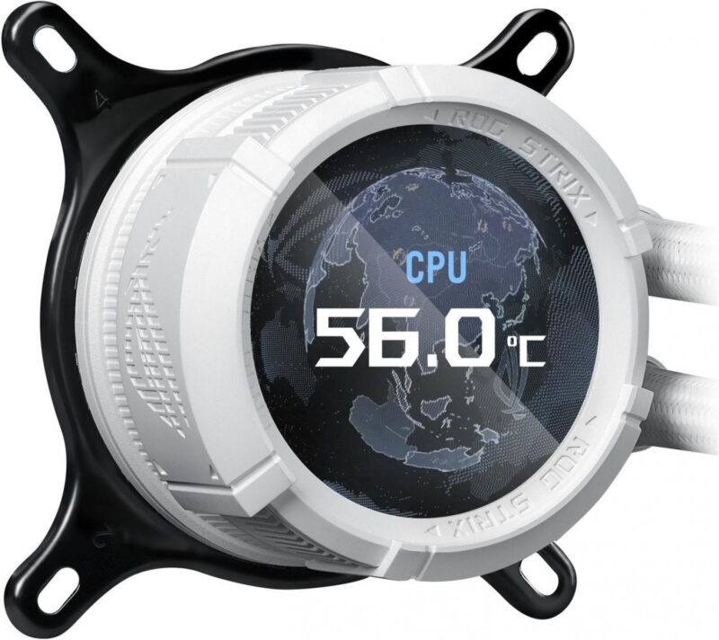 Water Cooler Asus Rog Strix Lc Iii 360 Argb Lcd White - Imagen 5
