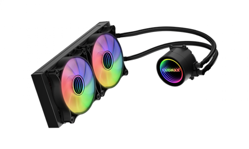 Water Cooler Cpu Raidmax Infinita Ls240 Argb Black - Imagen 2