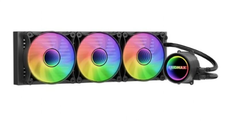 Water Cooler Cpu Raidmax Infinita Ls360 Argb Black - Imagen 2