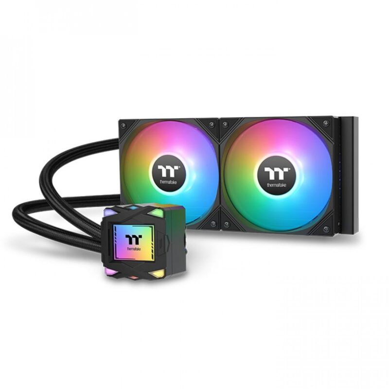 Water Cooler Thermaltake La240 Argb Sync All In One Black - Imagen 3