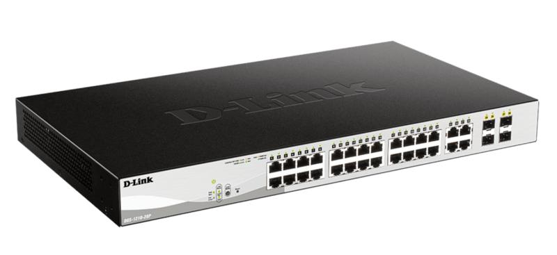 D-Link Switch Dgs-1210-28P 24 10/100/1000Base-T Poe 4 100/1000