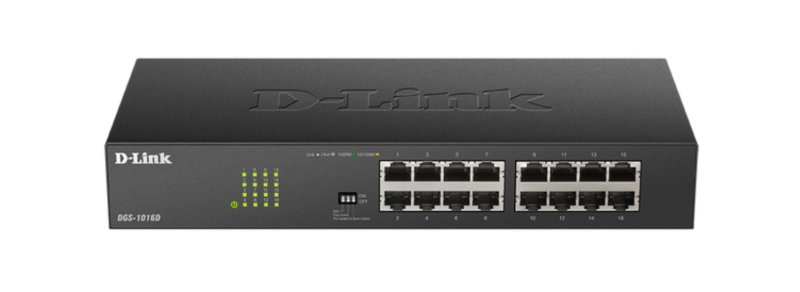 D-Link Switch Dgs-1016A 16-Port 10/1001000Bps Unmanaged - Imagen 4