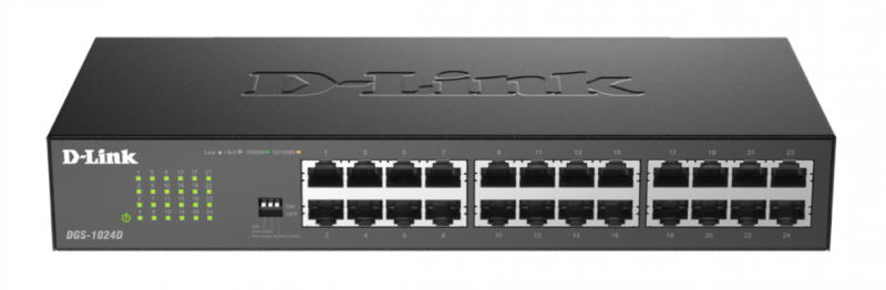 D-Link Switch Dgs-1024D 24-Port 10/1001000Mbps Unmanaged - Imagen 4