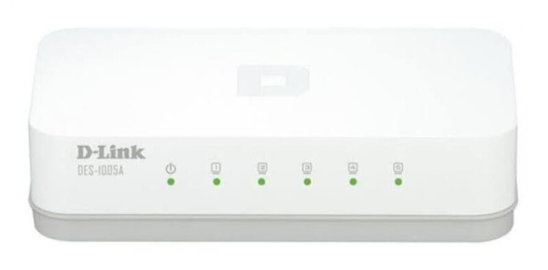 D-Link Switch Des-1005A  5 Puertos 10/100Mbps - Imagen 2