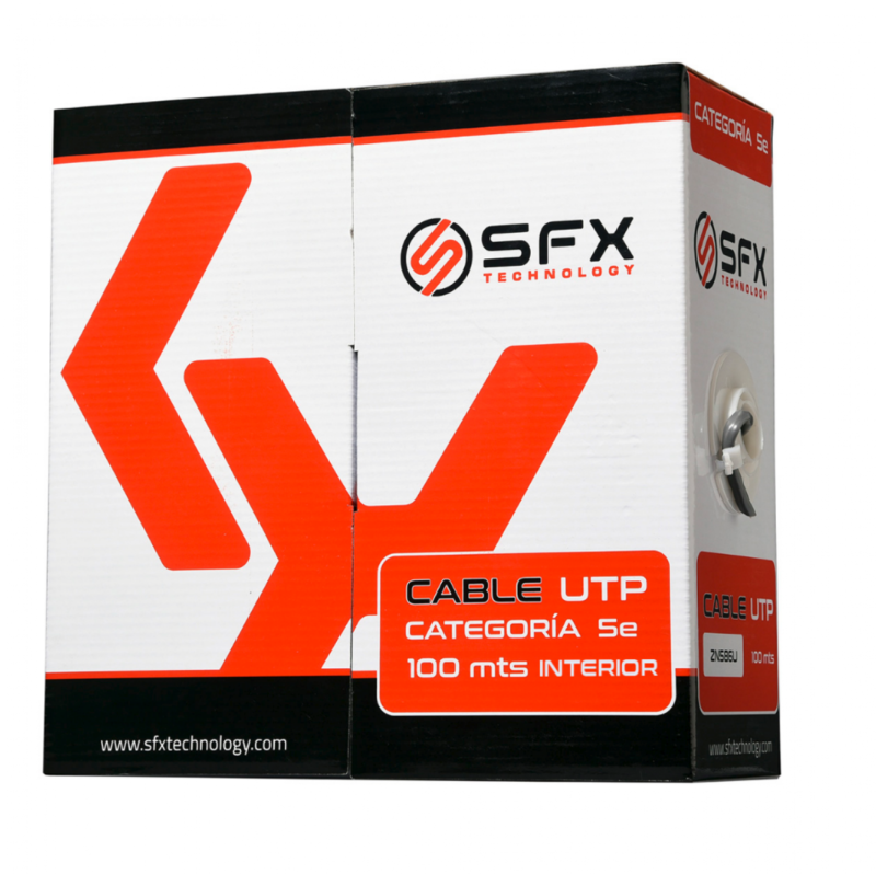Cable Utp Sfx Cat5E 100M Interior - Imagen 2