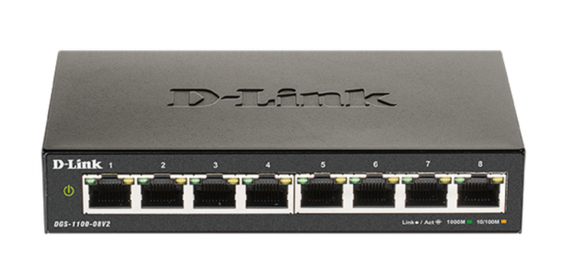 D-Link Switch 8 Port Gigabit Easy Smart - Imagen 2