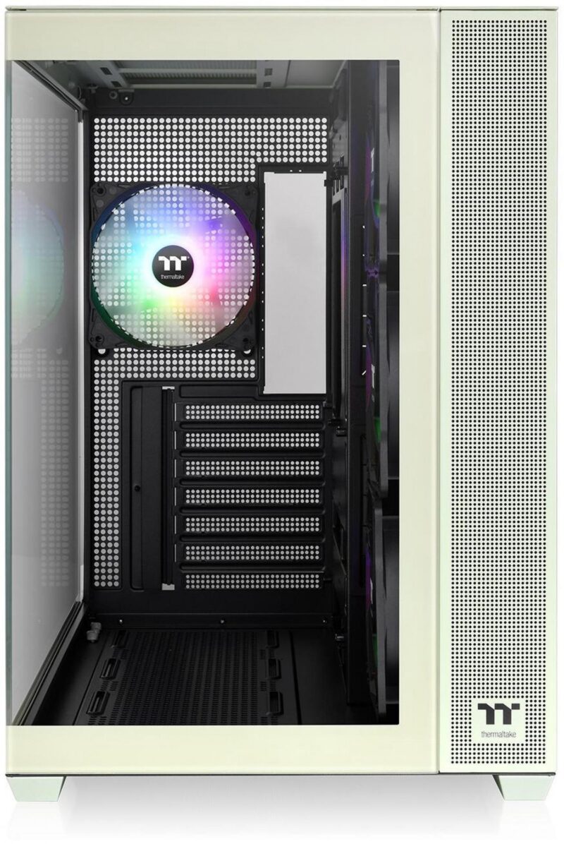 Gabinete Thermaltake View 380 Tg Argb Matcha Green Tempered Glass - Imagen 3