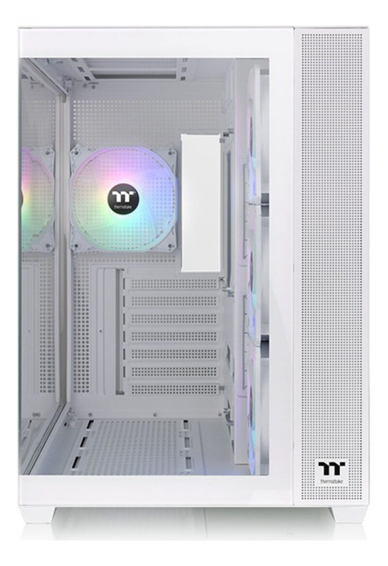 Gabinete Thermaltake View 380 Tg Argb Snow White Tempered Glass - Imagen 4
