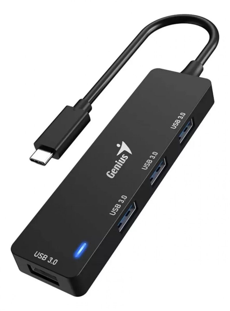 Genius Uh-400 Hub Usb-C A 4 Usb-A - Imagen 2