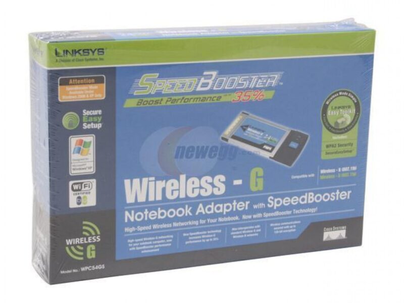 Linksys Placa Red Pcmcia Wpc54G - Imagen 3