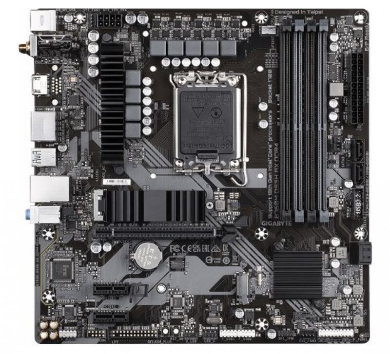 Mother Gigabyte (Lga1700) B760M Ds3H Ax - Imagen 2