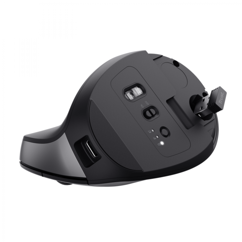 Mouse Gamer Trust Bayo + Ergo Wireless Black - Imagen 2