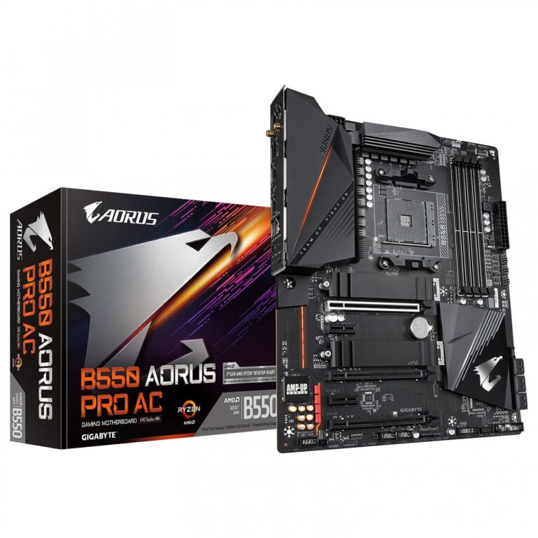Mother Gigabyte (Am4) B550 Aorus Pro Ac - Imagen 2