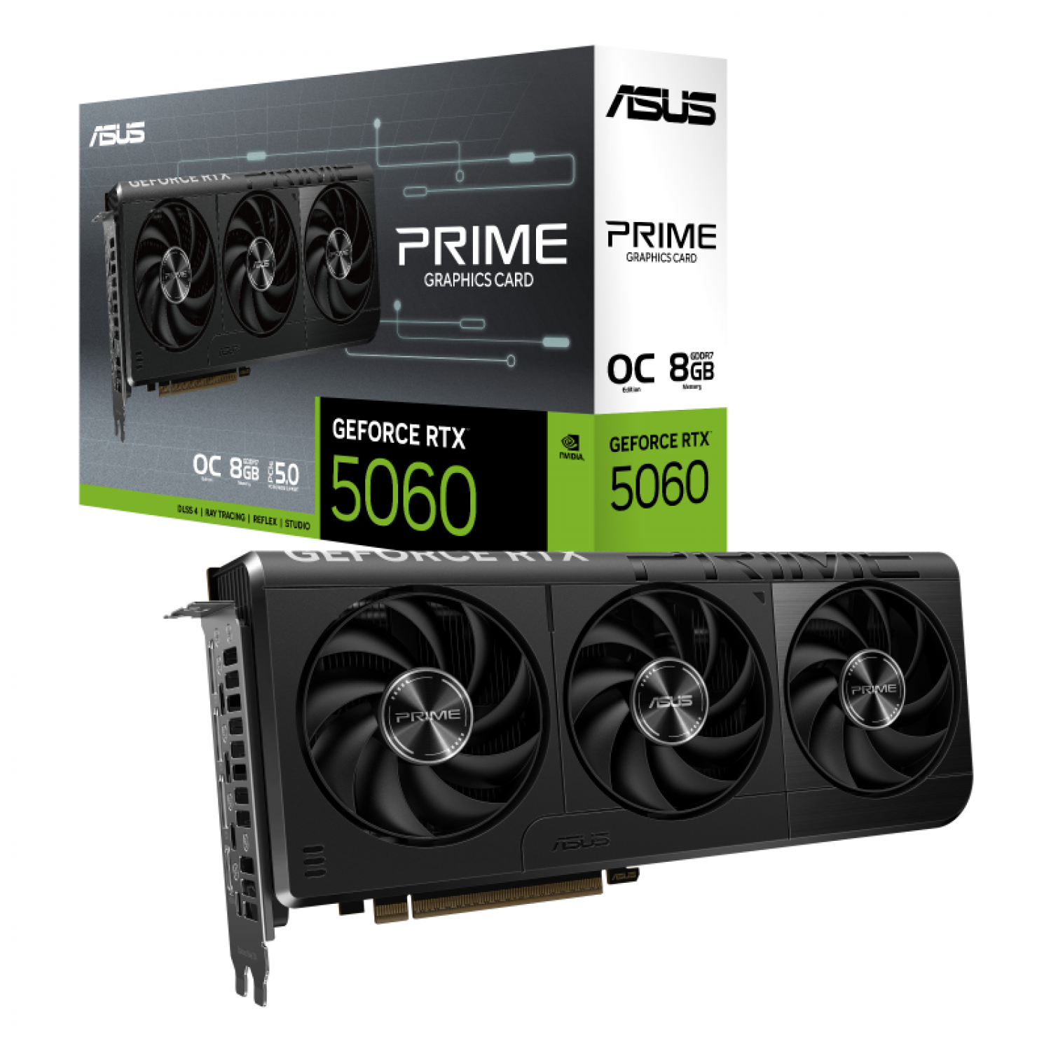 Placa De Video Asus Prime Rtx 5060 O8Gb - Imagen 2