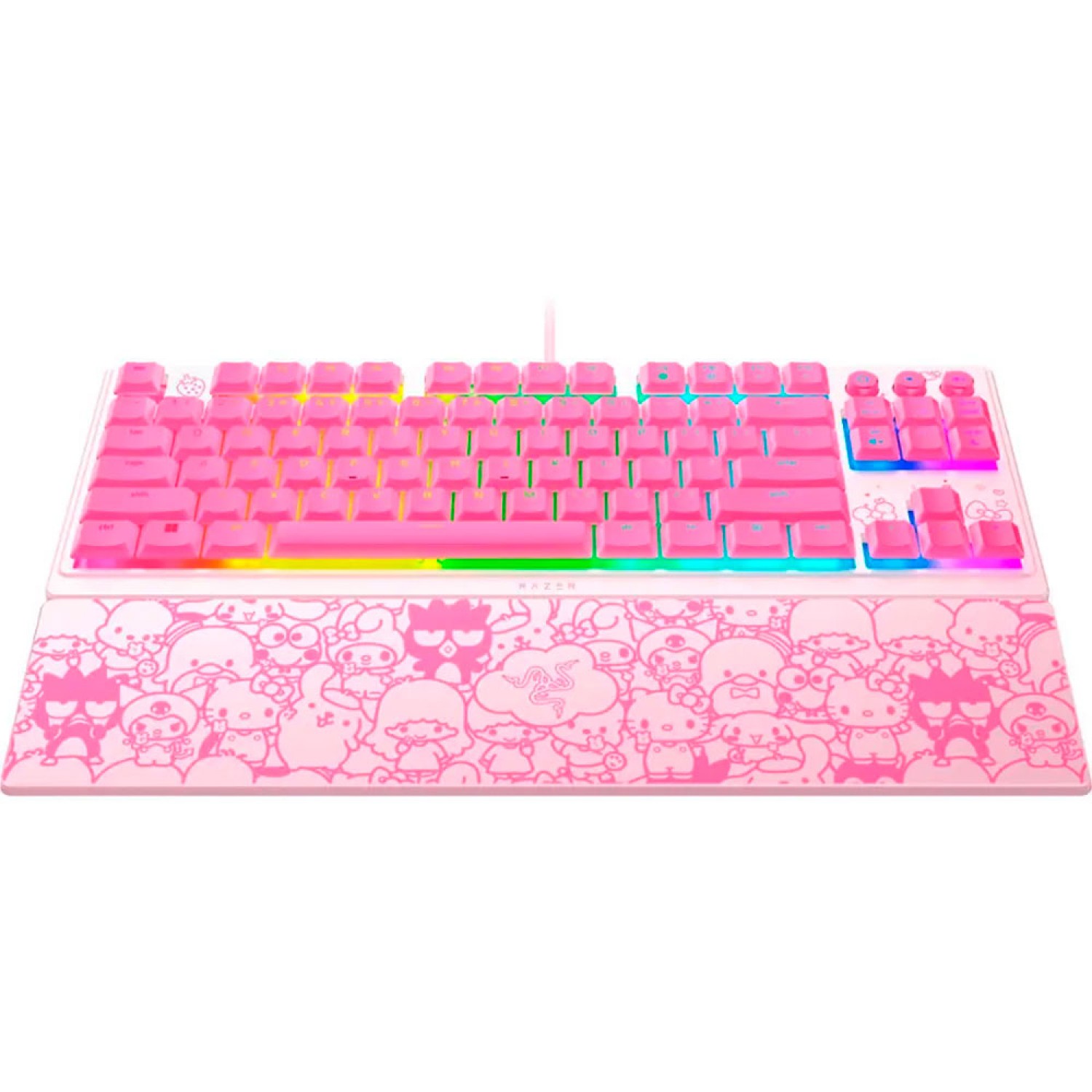 Teclado Gamer Razer Ornata V3 Tkl Hello Kitty Edition - Imagen 4