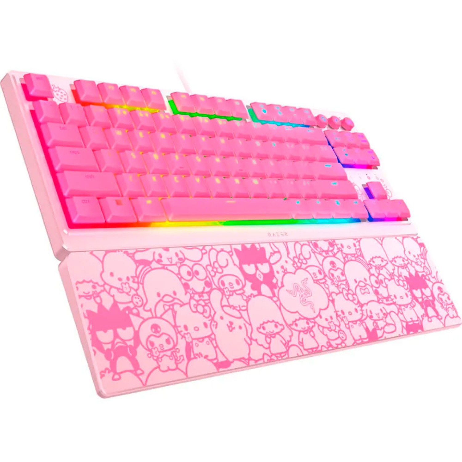 Teclado Gamer Razer Ornata V3 Tkl Hello Kitty Edition - Imagen 3