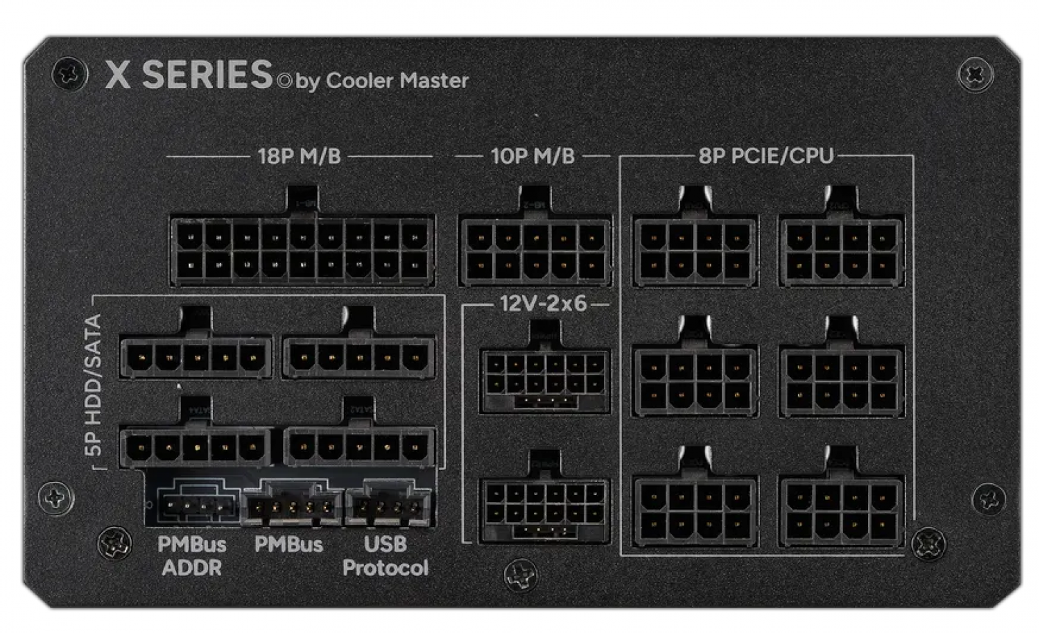 Fuente Cooler Master X Mighty Platinum 2000W 230V W/Wo Cord - Imagen 4