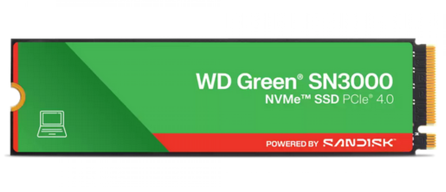 Disco Ssd M.2 500Gb Wd Green Sn3000 Nvme - Imagen 3