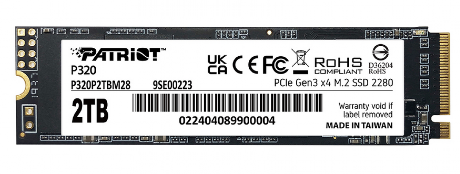 Disco Ssd Patriot P320 Solid 512Gb M.2 Pe000997 - Imagen 3