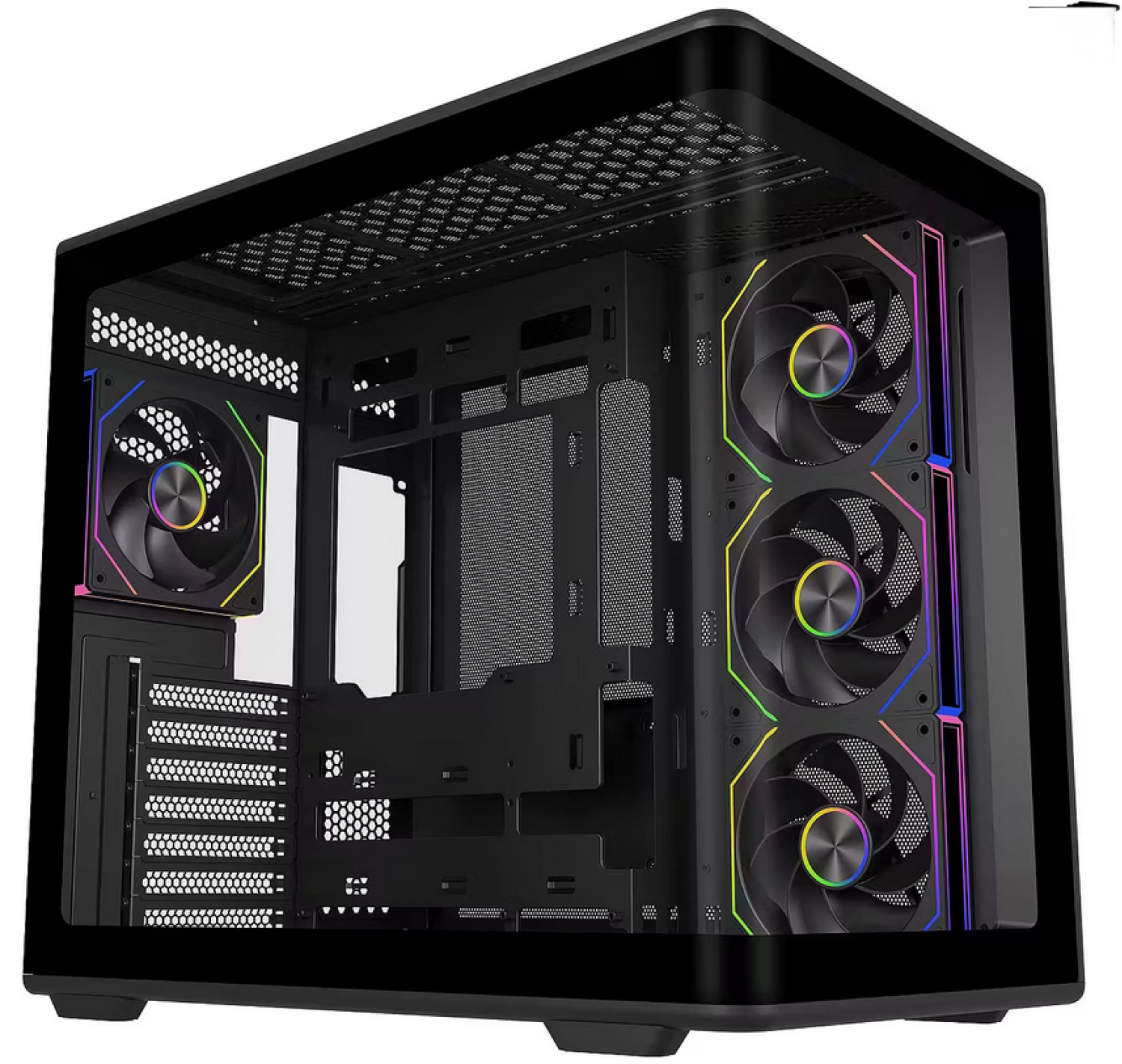 Gabinete Cooler Master 600 Elite Black Argb X 4 Coolers - Imagen 3