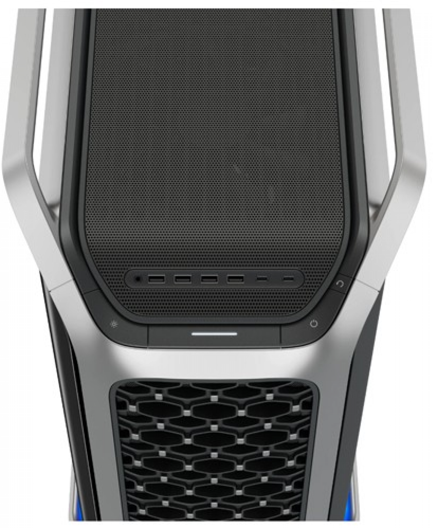 Gabinete Cooler Master Cosmos Alpha Silver - Imagen 4