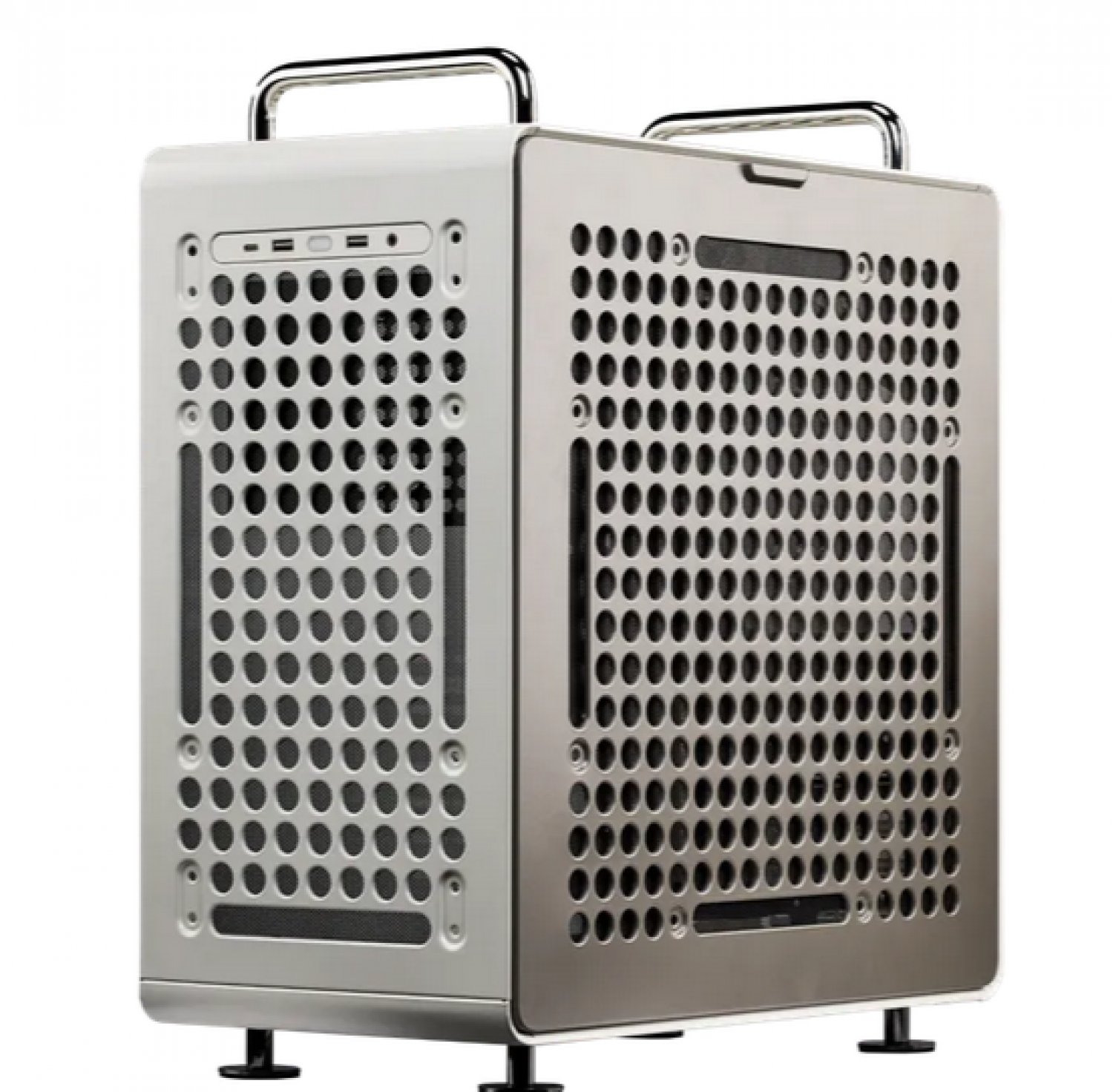 Gabinete Cooler Master Qube 540 Stardust Iron - Imagen 3