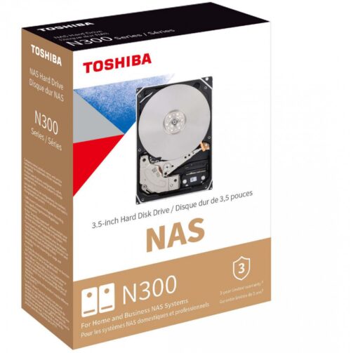 Hdd 20Tb Toshiba N300 Nas Cmr 7200Rpm 1024Mb