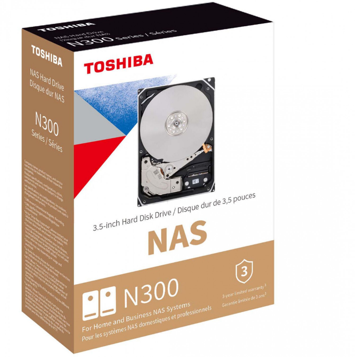 Hdd 20Tb Toshiba N300 Nas Cmr 7200Rpm 1024Mb - Imagen 2