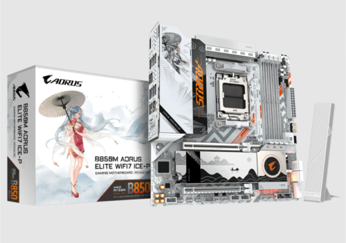 Mother Gigabyte (Am5) B850M Aorus Elite Wf7 Ice-P